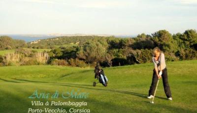 Golf de Spérone à Bonifacio en Corse